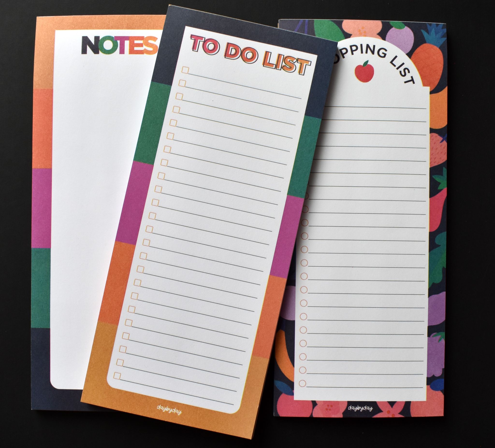 BLOC DE NOTAS 3 PACK COLORES FUERTES