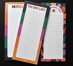 BLOC DE NOTAS 3 PACK COLORES FUERTES