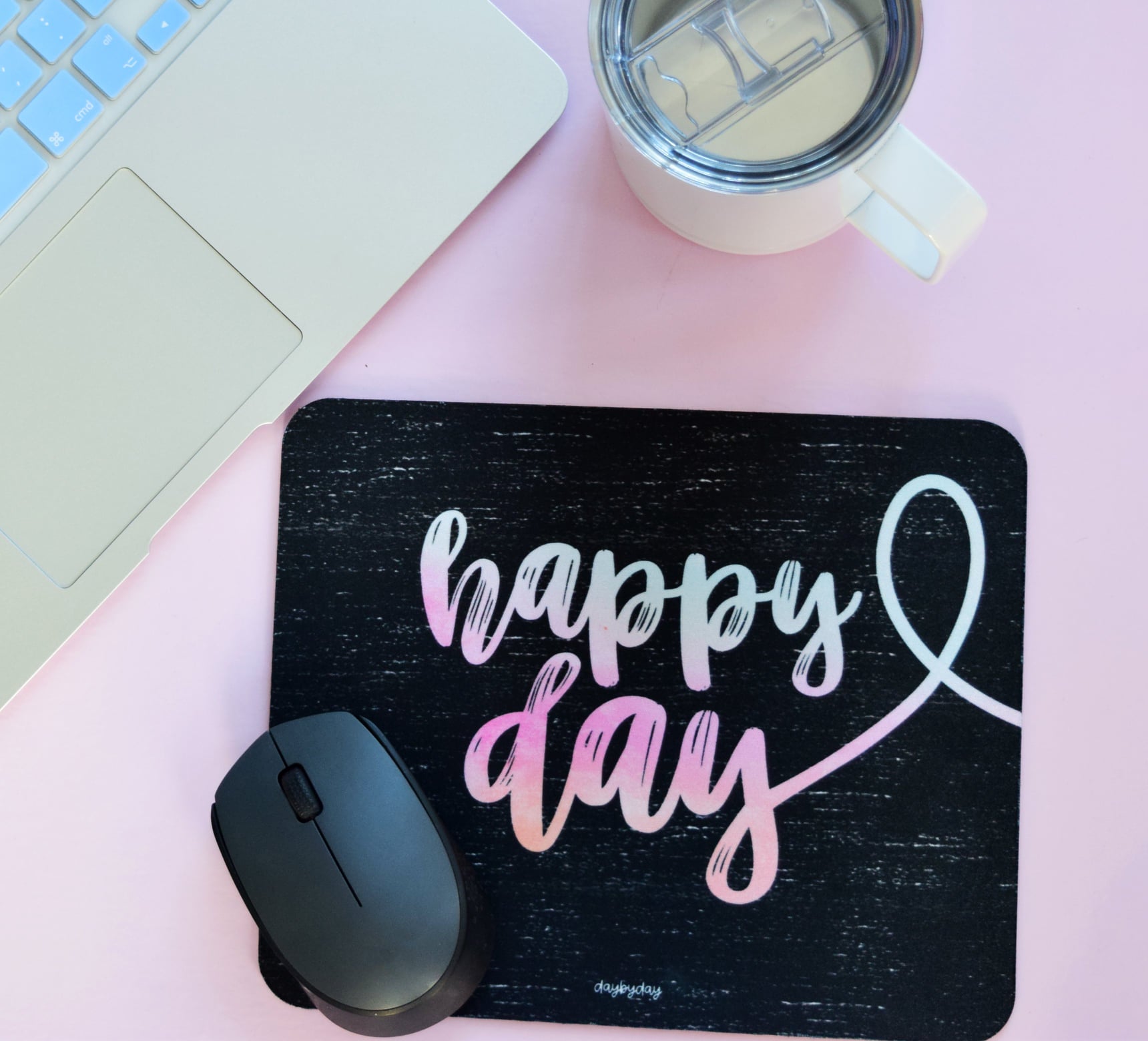 Mousepad happy